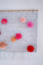 Load image into Gallery viewer, Woven Wall Hanging & Fiber Art - POMPOM -