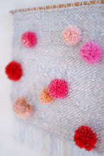 Load image into Gallery viewer, Woven Wall Hanging & Fiber Art - POMPOM -