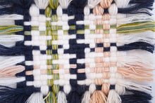 Load image into Gallery viewer, Canvas x Fiber Art - basket weave -