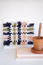 Load image into Gallery viewer, Canvas x Fiber Art - basket weave -