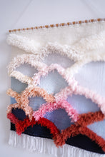 Load image into Gallery viewer, Large Woven Wall Hanging & Fiber Art - MORNING SKIES -