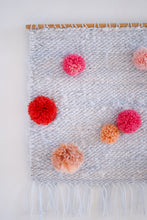 Load image into Gallery viewer, Woven Wall Hanging & Fiber Art - POMPOM -