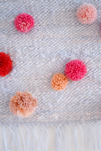 Load image into Gallery viewer, Woven Wall Hanging & Fiber Art - POMPOM -