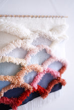 Load image into Gallery viewer, Large Woven Wall Hanging & Fiber Art - MORNING SKIES -