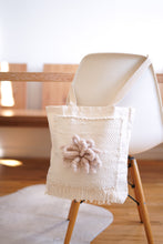 Load image into Gallery viewer, Canvas Tote Bag x Fiber Art 'BLOSSOM'
