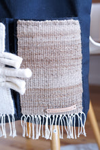 Load image into Gallery viewer, Canvas Tote Bag x Fiber Art 'POCKETS I'