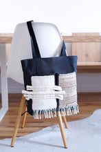 Load image into Gallery viewer, Canvas Tote Bag x Fiber Art 'POCKETS I'