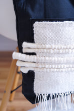 Load image into Gallery viewer, Canvas Tote Bag x Fiber Art 'POCKETS I'