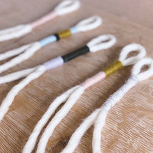 Load image into Gallery viewer, Large Woven Wall Hanging & Fiber Art - MOUNTAINS & DOORS -