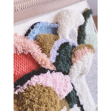 Load image into Gallery viewer, Large Woven Wall Hanging & Fiber Art - MOUNTAINS & DOORS -