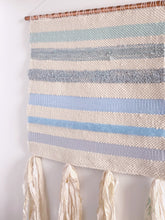 Load image into Gallery viewer, Large Woven Wall Hanging & Fiber Art - STRIPES -