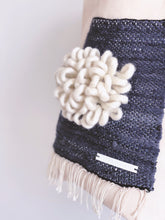 Load image into Gallery viewer, Canvas Tote Bag x Fiber Art 'BLOOMING'