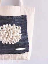 Load image into Gallery viewer, Canvas Tote Bag x Fiber Art 'BLOOMING'