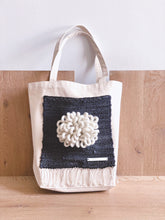 Load image into Gallery viewer, Canvas Tote Bag x Fiber Art 'BLOOMING'