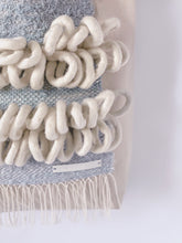 Load image into Gallery viewer, Canvas Tote Bag x Fiber Art 'LOOPS'