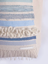 Load image into Gallery viewer, Canvas Tote Bag x Fiber Art 'LINE UP'