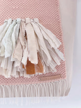 Load image into Gallery viewer, Canvas Tote Bag x Fiber Art 'FRINGE'