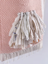 Load image into Gallery viewer, Canvas Tote Bag x Fiber Art 'FRINGE'