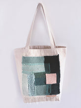 Load image into Gallery viewer, Canvas Tote Bag x Fiber Art 'FOREST'