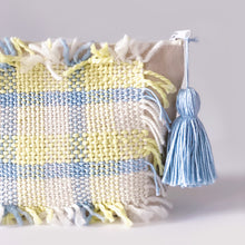 Load image into Gallery viewer, Zipper Pouch x Fiber Art 'PLAID SKY'