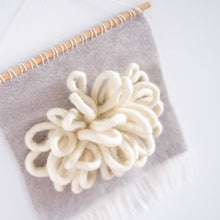 Load image into Gallery viewer, Woven Wall Hanging & Fiber Art - BLOOMING -