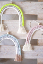 Load image into Gallery viewer, Fiber Art - RAINBOWS (set of 3) -