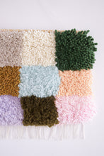 Load image into Gallery viewer, Large Woven Wall Hanging & Fiber Art - CHECKERBOARD -