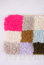 Load image into Gallery viewer, Large Woven Wall Hanging & Fiber Art - CHECKERBOARD -