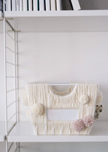 Load image into Gallery viewer, Storage Bin x Fiber Art 'POM POM' (medium)