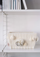 Load image into Gallery viewer, Storage Bin x Fiber Art 'POM POM' (medium)