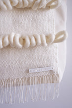 Load image into Gallery viewer, Large Canvas Market Tote x Fiber Art ‘LOOPS'