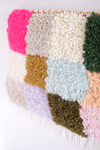 Load image into Gallery viewer, Large Woven Wall Hanging & Fiber Art - CHECKERBOARD -