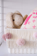 Load image into Gallery viewer, Storage Bin x Fiber Art 'POM POM' (small)