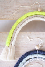 Load image into Gallery viewer, Fiber Art - RAINBOWS (set of 3) -