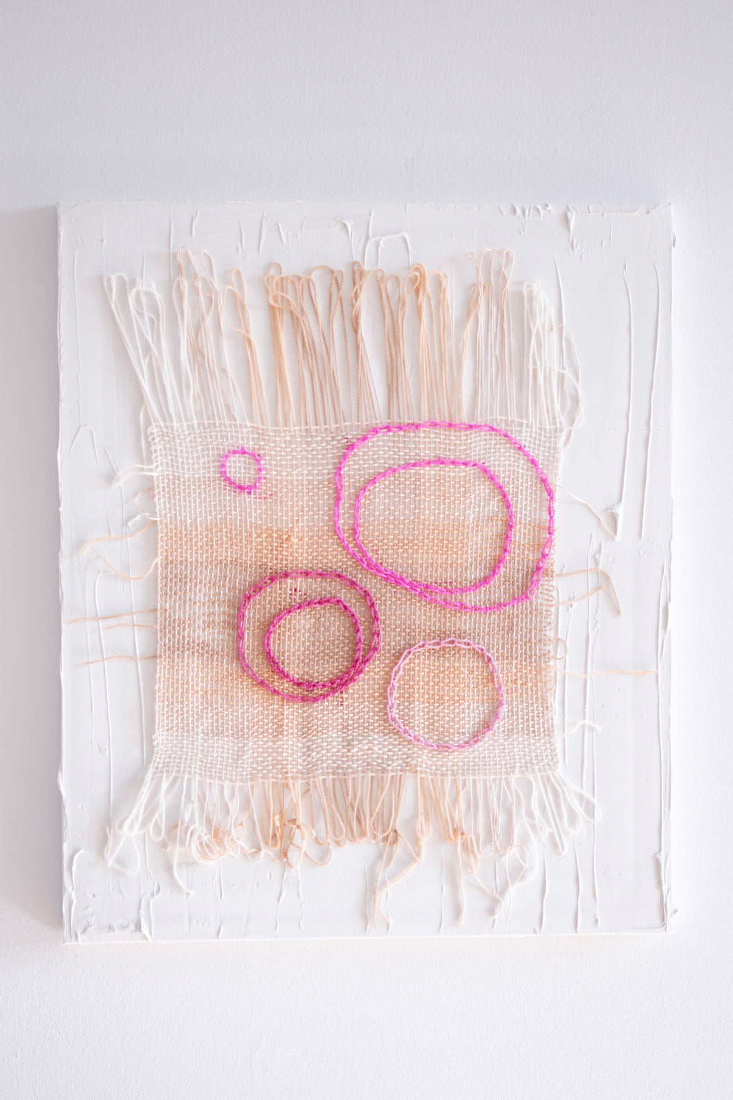 Canvas x Fiber Art - BUBBLEGUM -