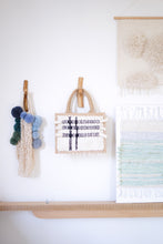 Load image into Gallery viewer, Cotton Market Bag x Fiber Art 'DRIFT'
