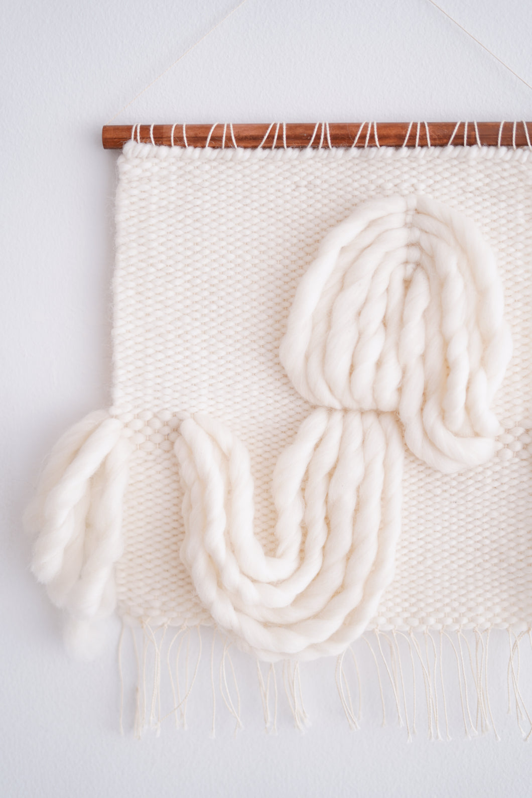 Woven Wall Hanging & Fiber Art - WAVE -