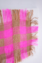 Load image into Gallery viewer, Canvas x Fiber Art - NEON PLAID -
