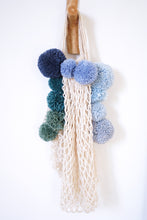 Load image into Gallery viewer, Cotton Market Bag x Fiber Art 'DRIFT'
