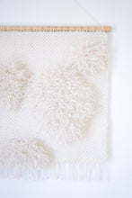Load image into Gallery viewer, Woven Wall Hanging &amp; Fiber Art - CLOUDS -
