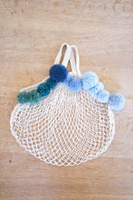 Load image into Gallery viewer, Cotton Market Bag x Fiber Art 'DRIFT'
