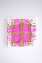 Load image into Gallery viewer, Canvas x Fiber Art - NEON PLAID -
