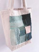 Load image into Gallery viewer, Canvas Tote Bag x Fiber Art &#39;FOREST&#39;
